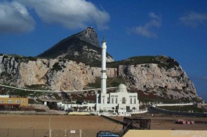 Der bekannte Felsen von Gibraltar