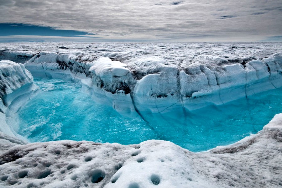 Wie dick ist das Eis in Grönland
