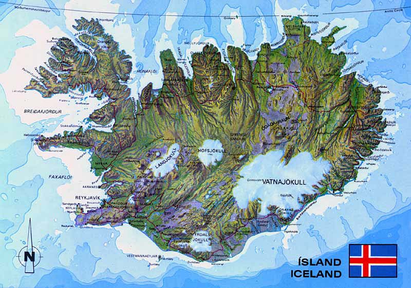 Wie groß ist Island