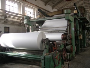 Eine alte Ppapierfabrik