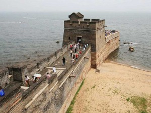 Ostende der Chinesischen Mauer