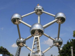 Das Atomium in Belgien
