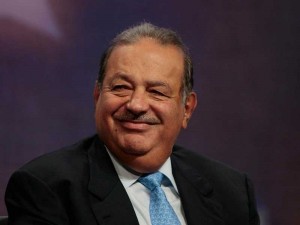 Der Mexicanische Medienmogul Carlos Slim l