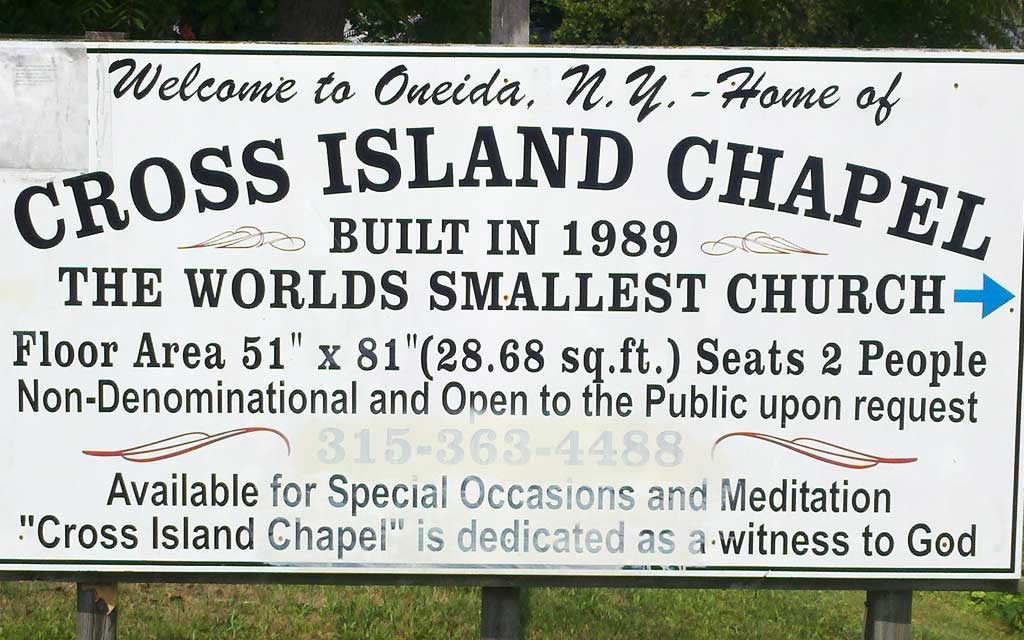 Die kleinste Kirche der Welt