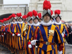 Die päpstliche Schweizer Garde ist die kleinste Armee der Welt